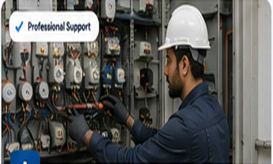 Electromechanical support
