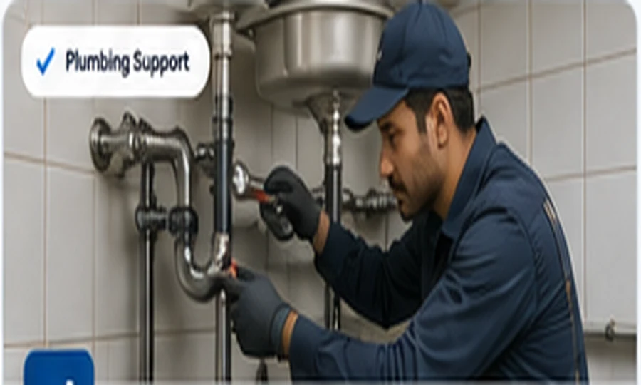 Plumbing support